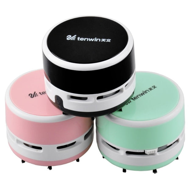 Mini vacuum cleaner cartoon home office car vacuum cleaner desktop dust removal