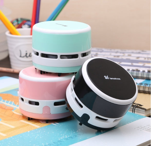 Mini vacuum cleaner cartoon home office car vacuum cleaner desktop dust removal